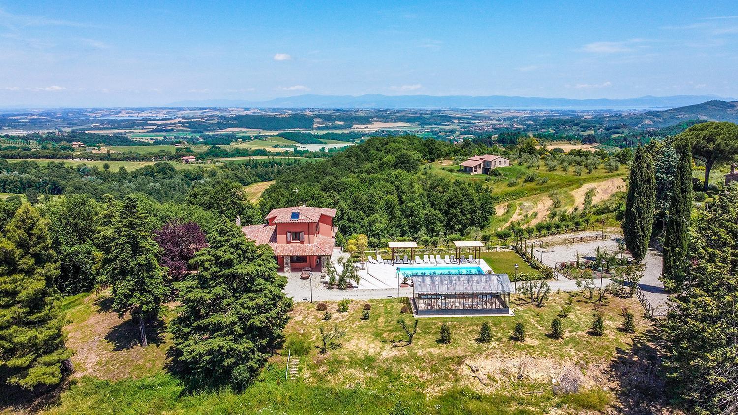 Villa La Pieve Città della Pieve Eksteriør billede